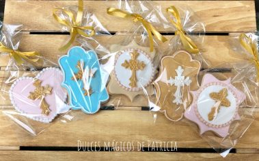 Galletas cruces bautizo y comunión