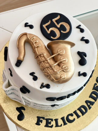 Tarta Saxófono