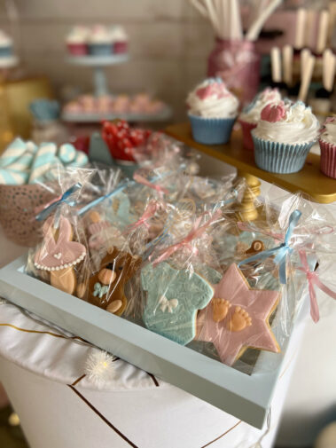 Candy Bar revelación sexo bebé