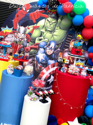 Candy bar Superhéroes