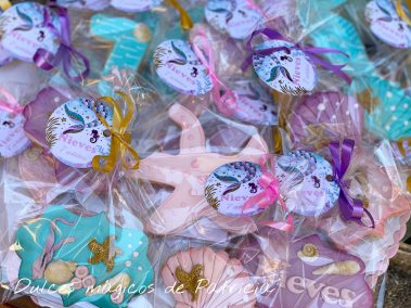 galletas personalizadas sirena