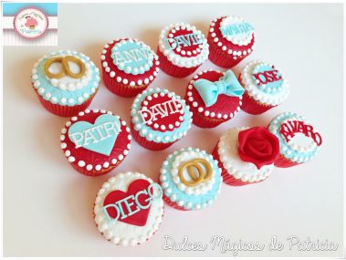 Cupcakes decorados varios