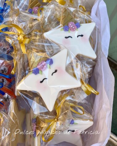 Galletas decoradas unicornio estrella