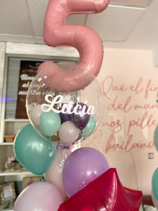 Globos helio 5 años