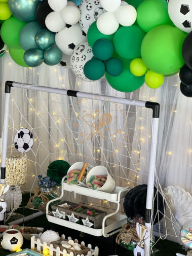 Candy bar comunión futbol