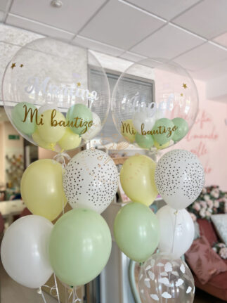 Globos para bautizo