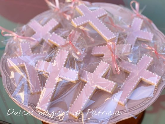 Galletas cruces bautizo y comunión