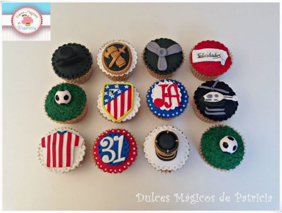 Cupcakes decorados varios