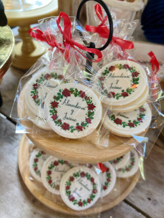 Candy bar boda disney Bella y Bestia