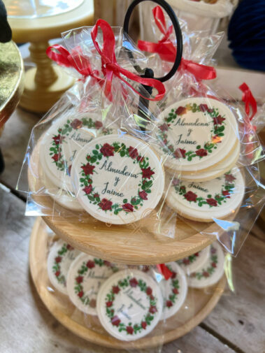 Candy bar boda disney Bella y Bestia