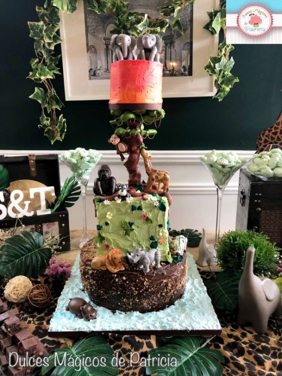 Candy bar boda Safari S&T