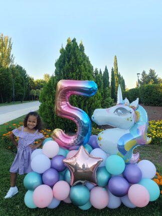 Cumple 5 años unicornio