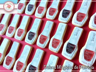 galletas personalizadas pinta uñas