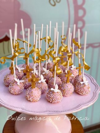 cakepops decorados comunión alcalá