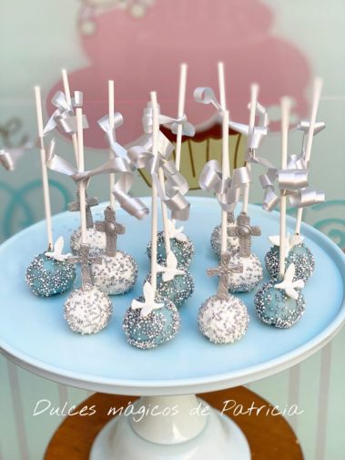 cakepops decorados comunión alcalá