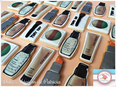 galletas personalizadas maquillaje