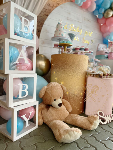 Candy Bar revelación sexo bebé