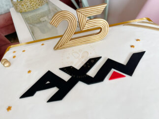 Tarta 25 aniversario AXN