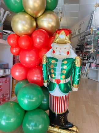 Decoración de globos Navidad