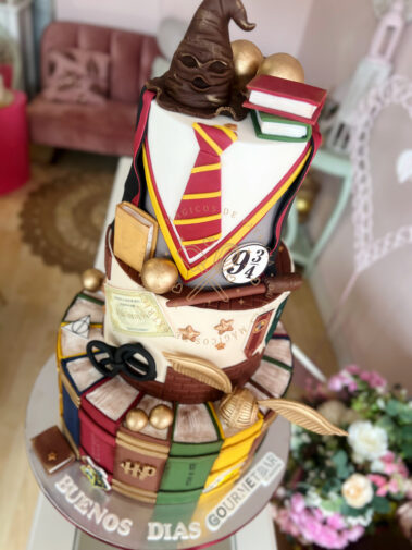 Tarta corporativa con temática Harry Potter