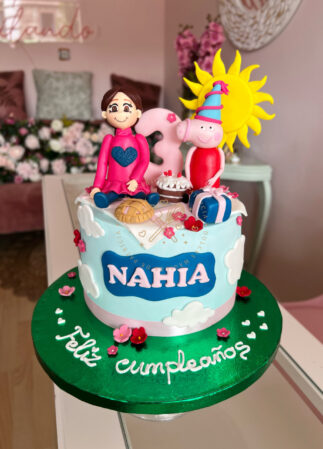 Tarta infantil pepa pin