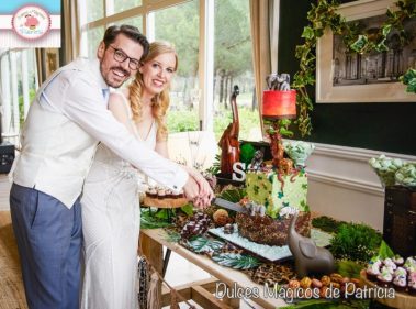 Candy bar boda Safari S&T