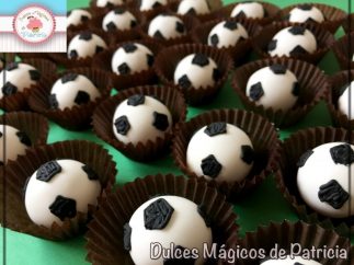 cakepops decorados fútbol