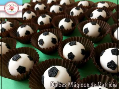 cakepops decorados fútbol