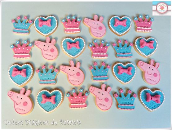 galletas personalizadas peppa pig