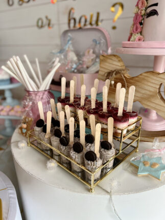 Candy Bar revelación sexo bebé