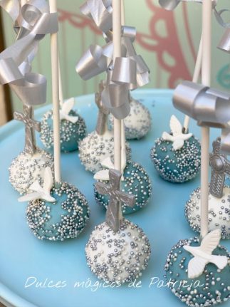 cakepops decorados comunión alcalá