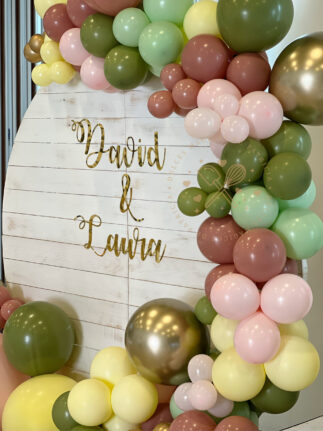 Decoración globos Boda