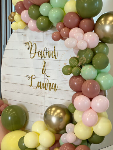 Decoración globos Boda