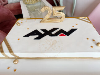 Tarta 25 aniversario AXN
