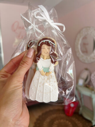 Galleta niña de comunión