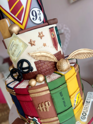 Tarta corporativa con temática Harry Potter