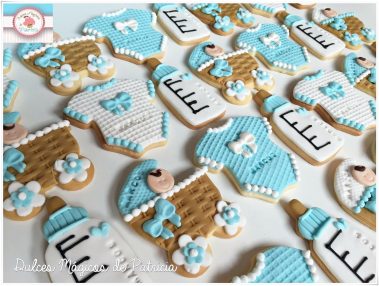 Galletas personalizadas bautizo y baby shower