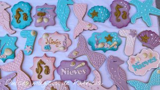 Galletas personalizadas sirena