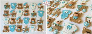 Galletas personalizadas bautizo y baby shower