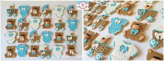 Galletas personalizadas bautizo y baby shower
