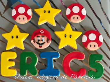galletas personalizadas mario bros