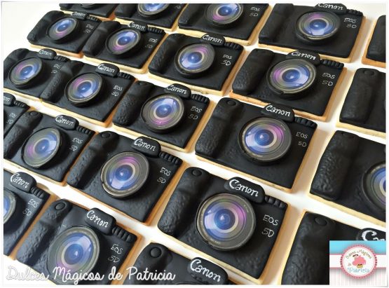 galletas personalizadas cámara fotos