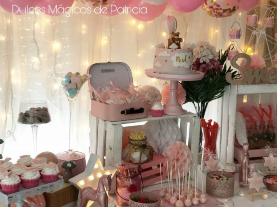 candy bar alcalá de henares baby shower niña