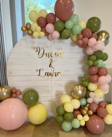 Decoración globos Boda