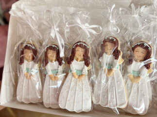 Galleta niña de comunión