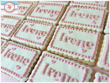 Galletas con nombre