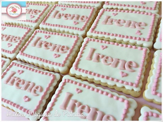 Galletas con nombre