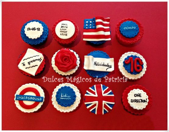 Cupcakes decorados londres
