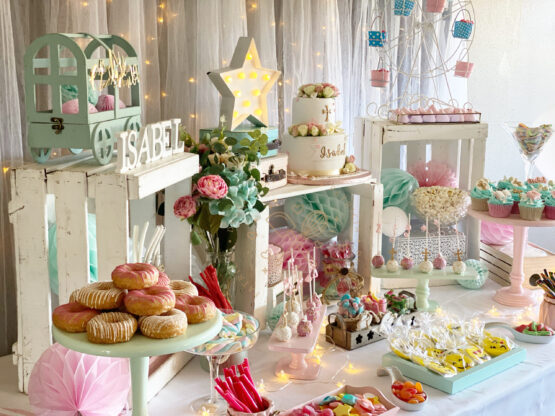 Mesa dulce Mi primera comunión