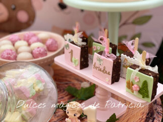 Candy bar animales del bosque